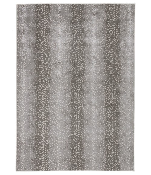 Jaipur Living Axis Animal Gray/ Natural Area Rug (6'7"X9'6")