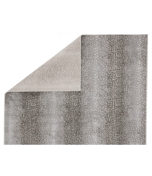Jaipur Living Axis Animal Gray/ Natural Area Rug (6'7"X9'6")