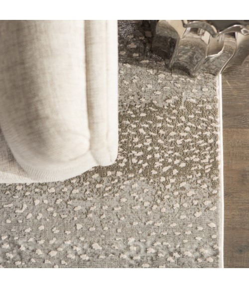 Jaipur Living Axis Animal Gray/ Natural Area Rug (6'7"X9'6")