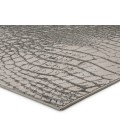 Catalyst Area Rug Jaipur Living Canberra Animal Gray/ Black Runner Rug (3'3"X12')
