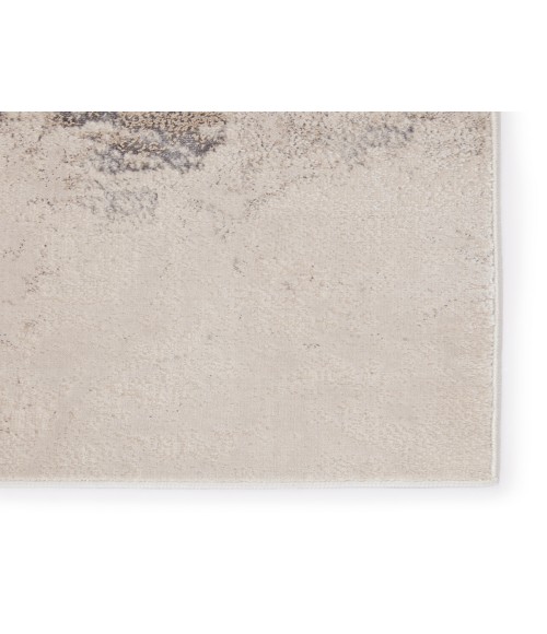 Jaipur Living Cisco Abstract Light Gray/ Silver Runner Rug (2'2"X8')