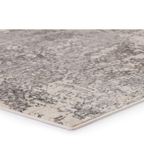 Jaipur Living Calibra Abstract Gray/ Silver Area Rug (7'10"X10'6")