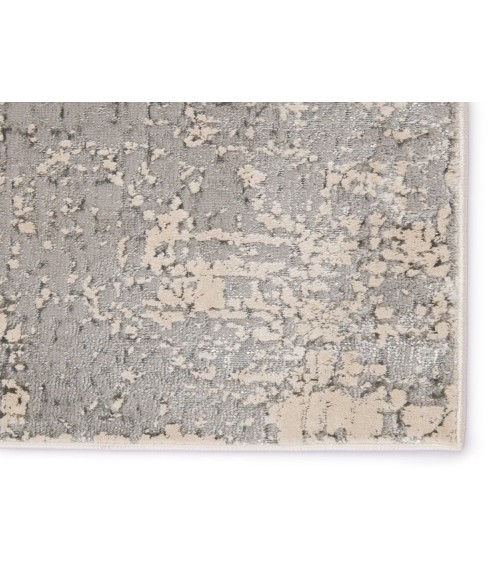 Jaipur Living Calibra Abstract Gray/ Silver Area Rug (7'10"X10'6")