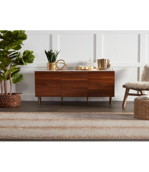 Jaipur Living Axis Animal Tan/ Gray Area Rug (6'7"X9'6")