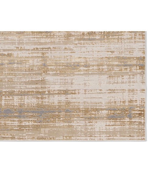CTY15 Conclave Rug Jaipur Living Conclave Abstract Gold/ Cream Area Rug 9'6"X13'
