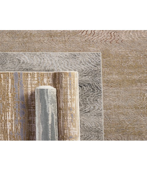 Jaipur Living Dune Animal Pattern Brown/ Taupe Area Rug 5'X7'6"