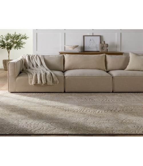 Jaipur Living Dune Animal Pattern Brown/ Taupe Area Rug 5'X7'6"