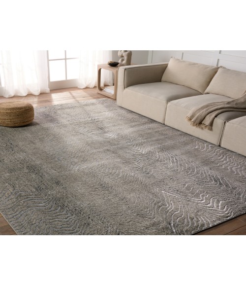Jaipur Living Dune Animal Pattern Gray/ Taupe Area Rug 9'6"X13'