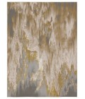Jaipur Living Ulysses Abstract Gold/ Gray Area Rug 7'10"X10'6"