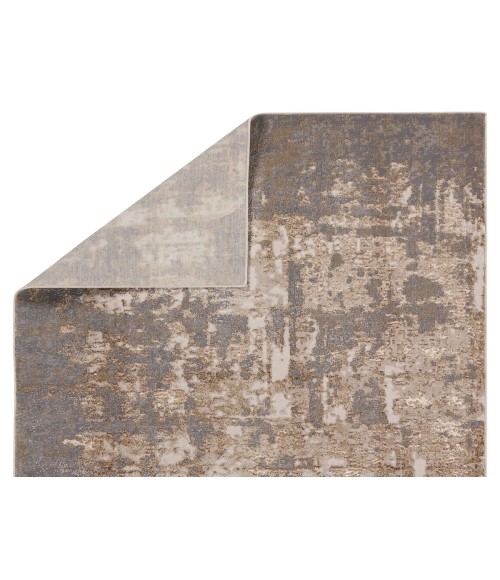 Jaipur Living Raistlin Abstract Gold/ Gray Area Rug 5'X7'6"