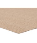 DAN02 Facet Rug Jaipur Living Facet Handmade Indoor/Outdoor Solid Tan Area Rug 9'X12'
