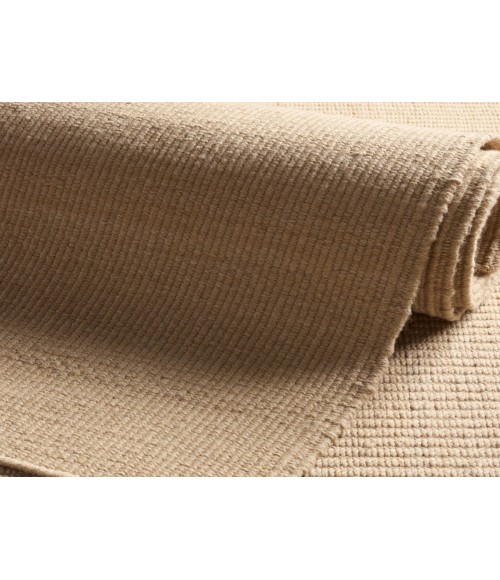 DAN02 Facet Rug Jaipur Living Facet Handmade Indoor/Outdoor Solid Tan Area Rug 9'X12'