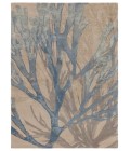 Jaipur Living Atoll Handmade Animal Pattern Blue/ Tan Area Rug 5'X8'