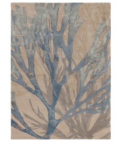 Jaipur Living Delray Atoll DEL01 Blue - Tan 5 ft. X 8 ft. Rectangle Rug