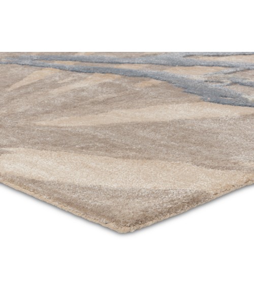 Jaipur Living Atoll Handmade Animal Pattern Blue/ Tan Area Rug 5'X8'