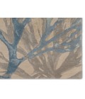 Jaipur Living Atoll Handmade Animal Pattern Blue/ Tan Area Rug 5'X8'