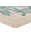 Jaipur Living Atoll Handmade Animal Pattern Teal/ Sage Area Rug 9'X12'