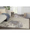 Delmara Area Rug Jaipur Living Aegean Abstract Gray/ Beige Area Rug (5'3"X7'6")