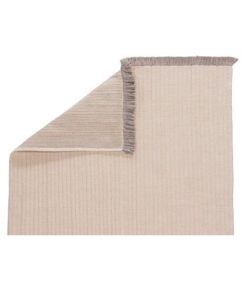 Jaipur Living Engild Indoor/ Outdoor Solid Beige/ Gray Area Rug 8'X10'