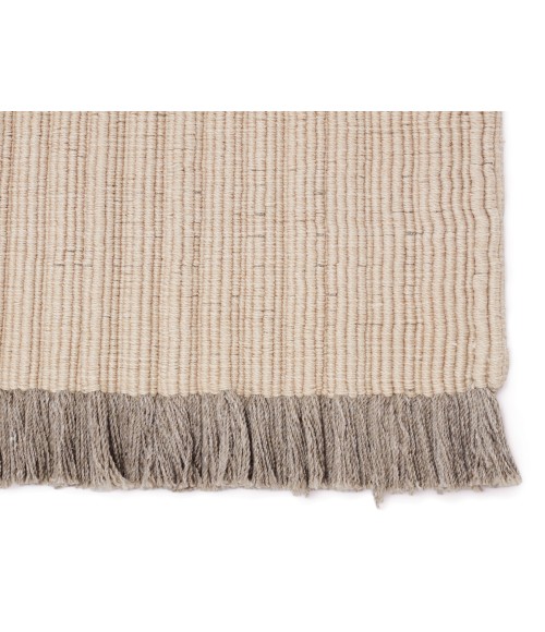 Jaipur Living Engild Indoor/ Outdoor Solid Beige/ Gray Area Rug 8'X10'