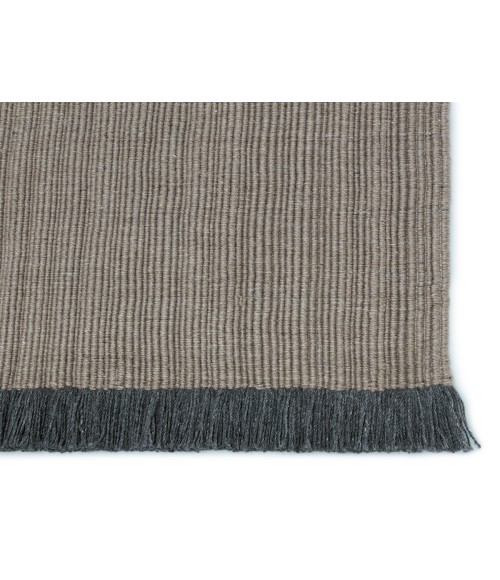 Jaipur Living Engild Indoor/ Outdoor Solid Light Gray/ Dark Gray Area Rug 8'X10'