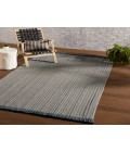 Jaipur Living Engild Indoor/ Outdoor Solid Light Gray/ Dark Gray Area Rug 8'X10'