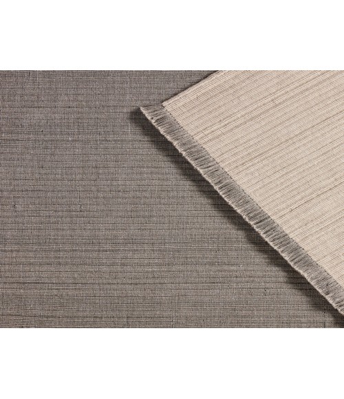 Jaipur Living Engild Indoor/ Outdoor Solid Light Gray/ Dark Gray Area Rug 8'X10'