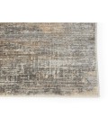 En Blanc Area Rug Vibe by Jaipur Living Akari Abstract Gray/ Light Tan Runner Rug (3'X8')