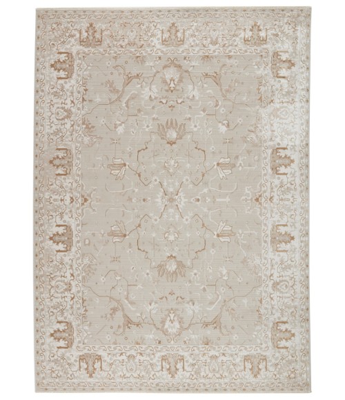 Vibe by Jaipur Living Dhaval Oriental Light Gray/ White Area Rug (8'10"X12'7")