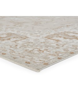 Vibe by Jaipur Living En Blanc Dhaval EBC09 Light Gray/White 8 ft. 10 in. X 12 ft. 7 in. Rectangle Rug