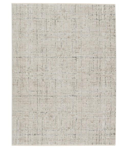 EBC10 Sovis Rug Vibe by Jaipur Living Sovis Abstract Light Gray/ Ivory Area Rug 8'10"X12'7"