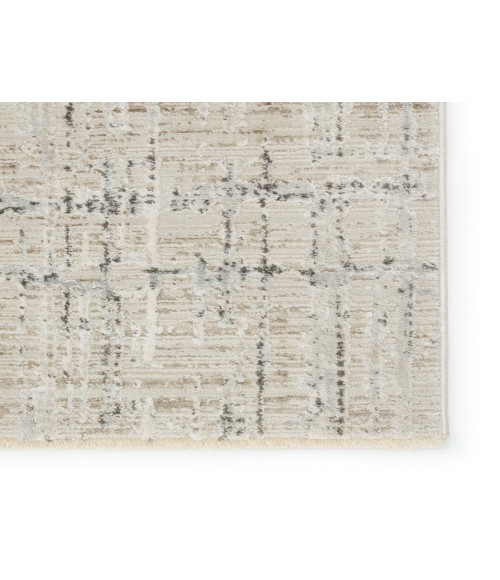 EBC10 Sovis Rug Vibe by Jaipur Living Sovis Abstract Light Gray/ Ivory Area Rug 8'10"X12'7"