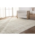 EBC10 Sovis Rug Vibe by Jaipur Living Sovis Abstract Light Gray/ Ivory Area Rug 8'10"X12'7"