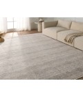 Vibe by Jaipur Living Wayreth Floral Taupe/ Silver Area Rug 5'3"X7'6"
