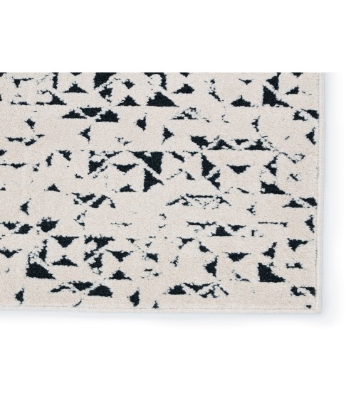 Emrys Area Rug Vibe by Jaipur Living Avis Trellis Ivory/ Black Area Rug (6'7"X9'6")