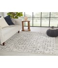 Emrys Area Rug Vibe by Jaipur Living Avis Trellis Ivory/ Black Area Rug (6'7"X9'6")