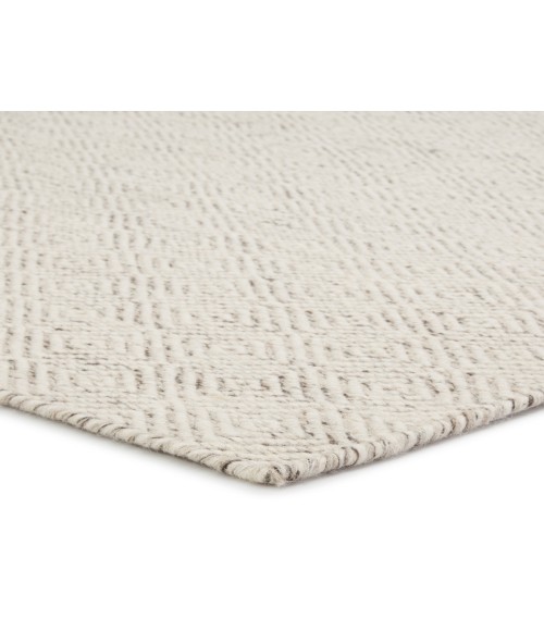 Jaipur Living Bramble Handmade Trellis Ivory/ Gray Area Rug (6'X9')