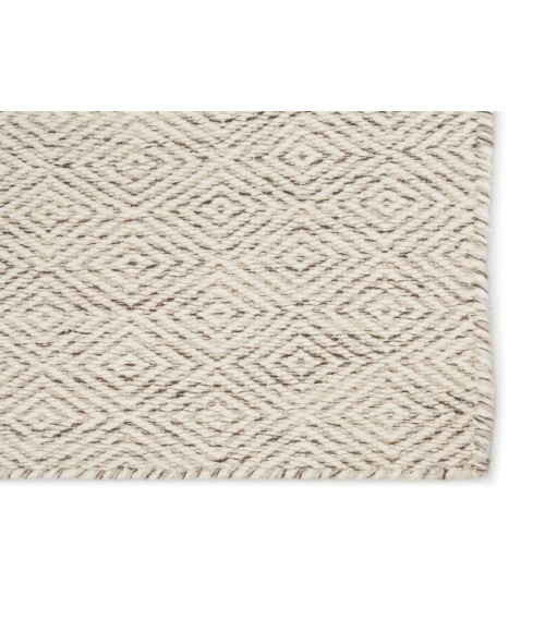 Jaipur Living Bramble Handmade Trellis Ivory/ Gray Area Rug (6'X9')