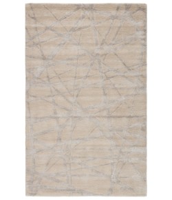 Nikki Chu By Jaipur Living Avondale Handmade Abstract White/ Gray Enk11 Area Rug 8 ft. X 10 ft. Rectangle