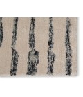 Nikki Chu by Jaipur Living Saville Handmade Abstract Cream / Slate Gray Area Rug (9'X12')