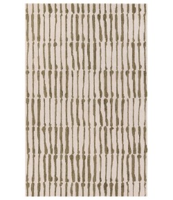 Nikki Chu Etho By Nikki Chu Green Enk17 18 In. Swatch Square Rug