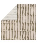 Nikki Chu Etho By Nikki Chu Green Enk17 18 In. Swatch Square Rug