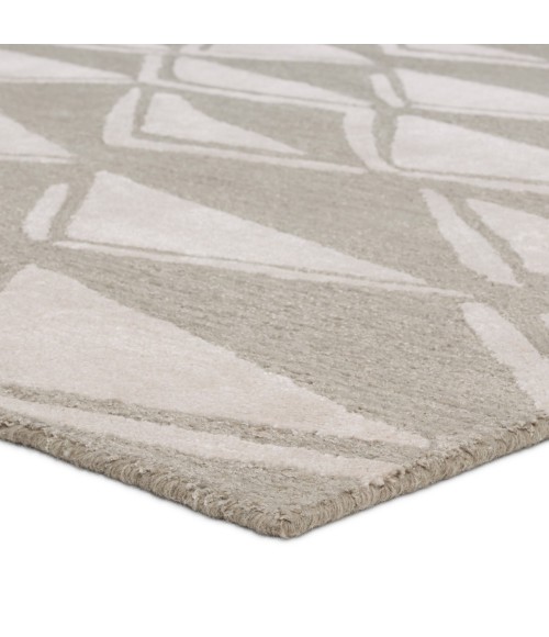 Nikki Chu Etho By Nikki Chu Gray Enk18 6 Ft. X 9 Ft. Rect. Rug