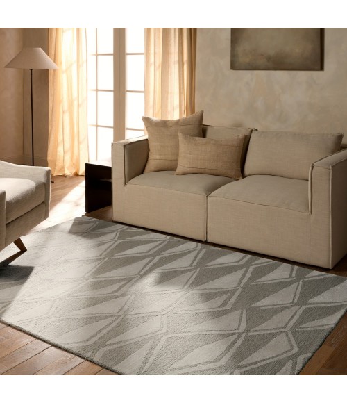 Nikki Chu Etho By Nikki Chu Gray Enk18 6 Ft. X 9 Ft. Rect. Rug