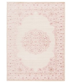 Jaipur Living Fables Malo FB123 Pink/White 8 ft. 10 in. X 11 ft. 9 in. Rectangle Rug