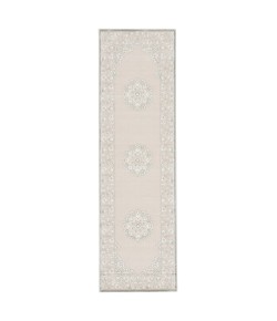 Jaipur Living Fables Malo FB124 Gray/White 2 ft. 6 in. X 8 ft. Rectangle Rug