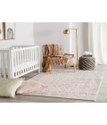 Jaipur Living Regal Damask Ivory/ Pink Runner Rug (2'6"X8')