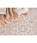 Jaipur Living Regal Damask Ivory/ Pink Runner Rug (2'6"X8')