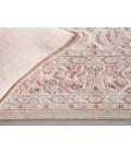 Jaipur Living Regal Damask Ivory/ Pink Runner Rug (2'6"X8')