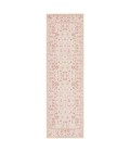 Jaipur Living Regal Damask Ivory/ Pink Runner Rug (2'6"X8')